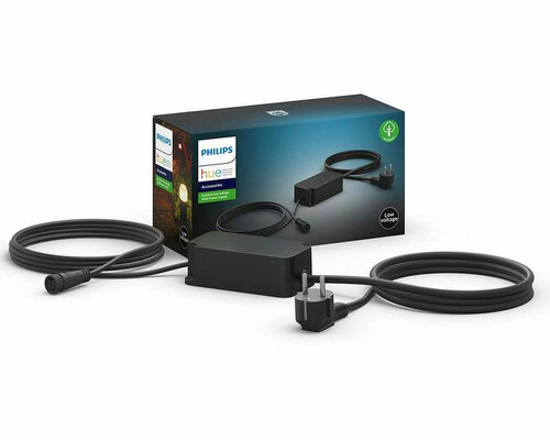 Zasilacz zewnęterzny Philips HUE 40W 24V IP67 Impress Lily XL widok z przodu