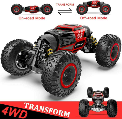 Zdalnie sterowany samochód wyścigowy BEZGAR BZR 15 1:14 4WD RC widok z przodu.