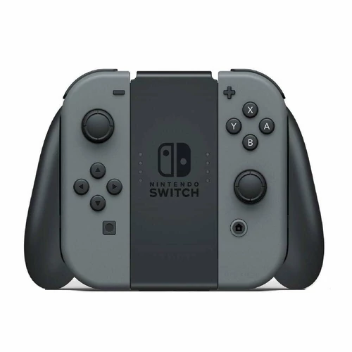 Zestaw 2 x joy con + joy con grip do Nintendo Switch szary widok z prz9odu