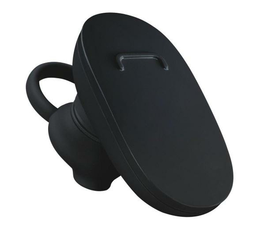 Zestaw słuchawkowy słuchawka Nokia BH-112 czarny widok z przodu.