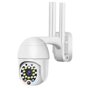 Zewnętrzna kamera bezpieczeństwa CP09-18 1080P WiFi IP66 widok z przodu.