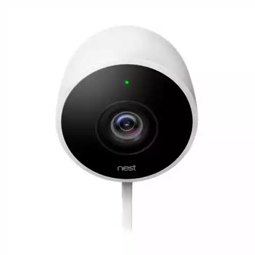 Zewnętrzna kamera monitoringu Google Nest NC2100GB Wi-Fi 1080P widok z przodu