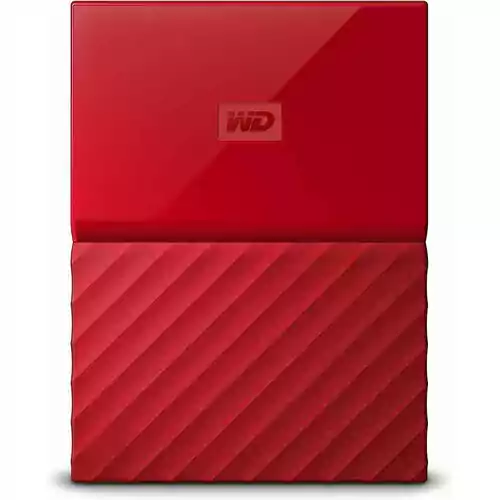 Zewnętrzny dysk HDD WD My Passport 2TB 2.5'' USB 3.2 Gen. 1 widok z przodu