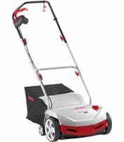 Aerator wertykulator elektryczny AL-KO Combi Care 38 E Comfort z koszem widok z przodu