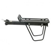 Aluminiowy bagażnik rowerowy mocowany na sztycy MTB Bike 10kg widok z boku