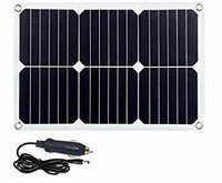 Giętki panel słoneczny Allpowers AP-SP18V18W 42x28x0,2 widok z przodu Giętki panel słoneczny Allpowers AP-SP18V18W 42x28x0,2 widok z przodu