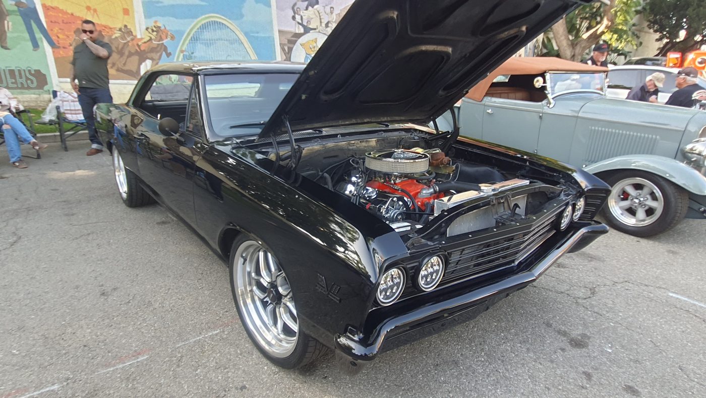 Czarny Chevrolet Chevelle 1967