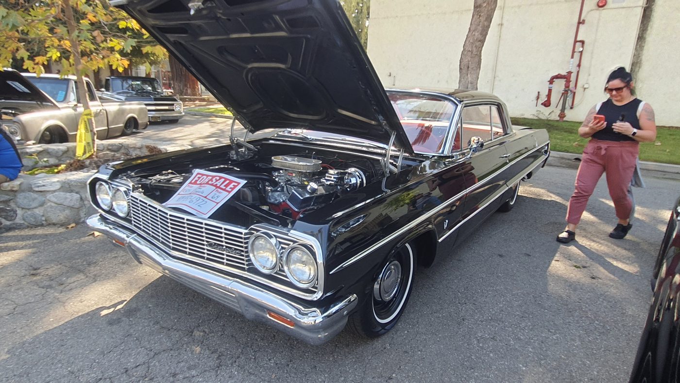 Czarny Chevrolet Impala 1964 na sprzedaż