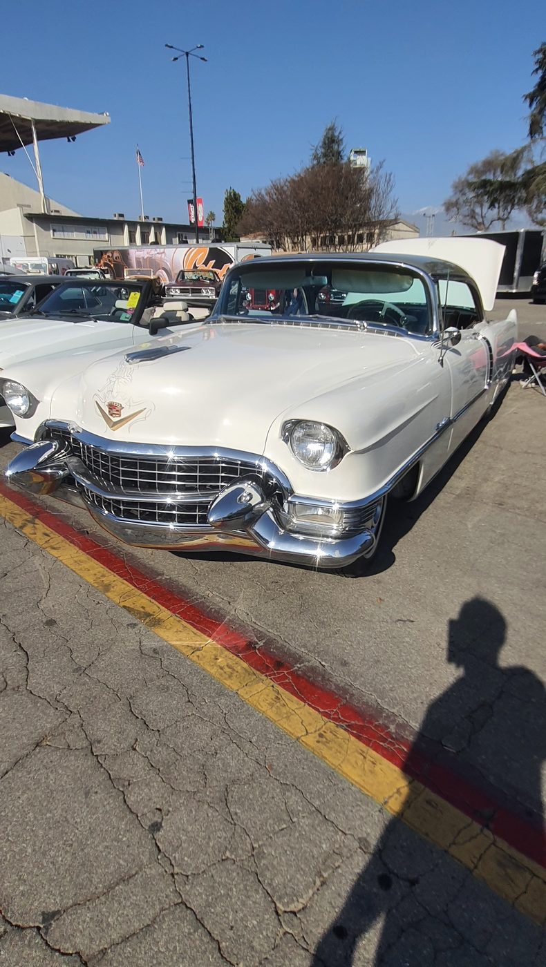 Biały Cadillac 1955