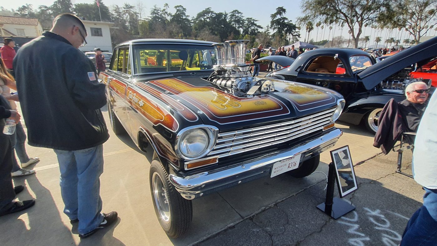 Chevrolet Chevy II Nova 1963 gasser z kompresorem