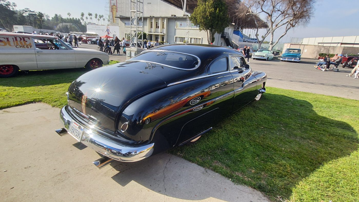Czarny Mercury 1950 chopped lead sled – zdjęcie 2