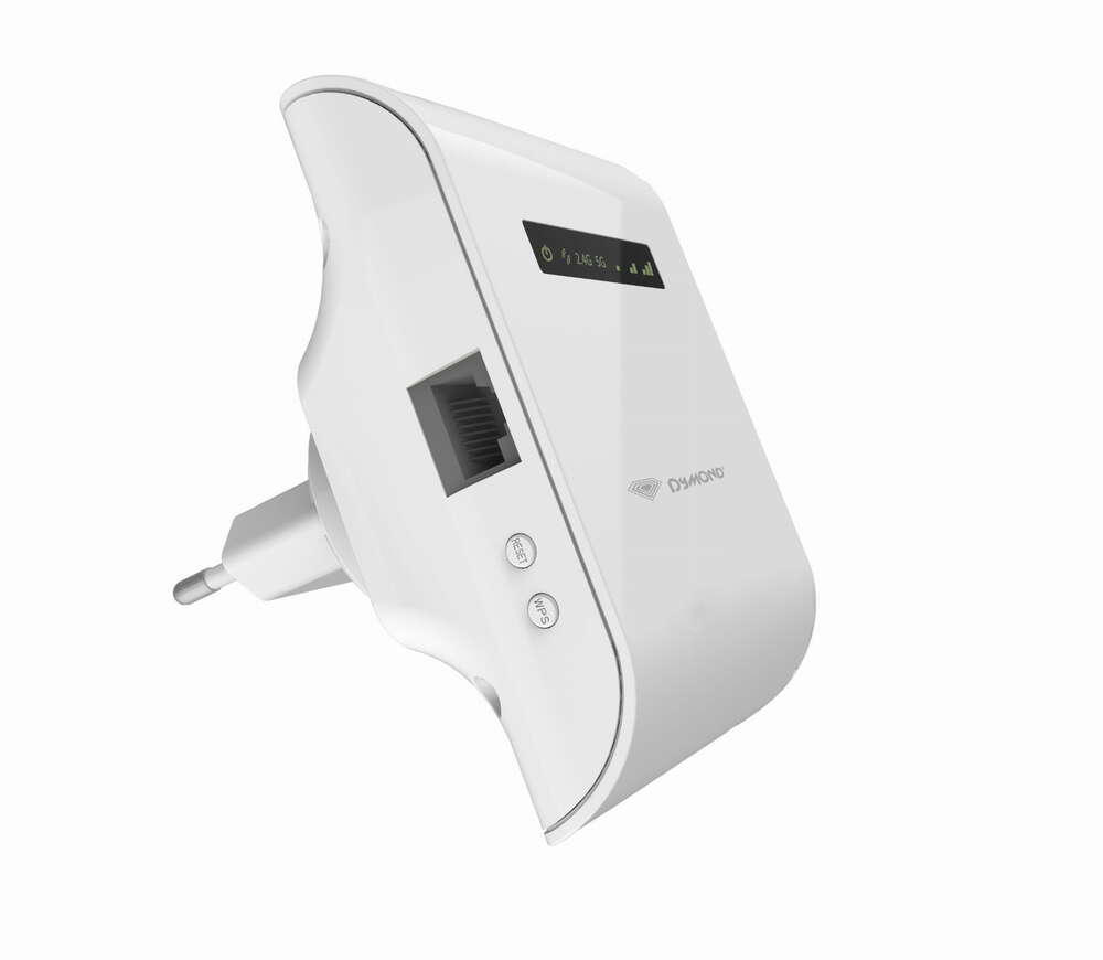 Wzmacniacz sygnału WiFi repeater Dymond WR03KupCoChcesz