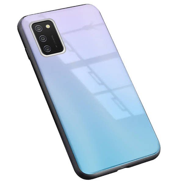 Etui pokrowiec plecki do Samsung A02S SM-A025 niebiesko-różowy – Styl i Ochrona dla Twojego Smartfona